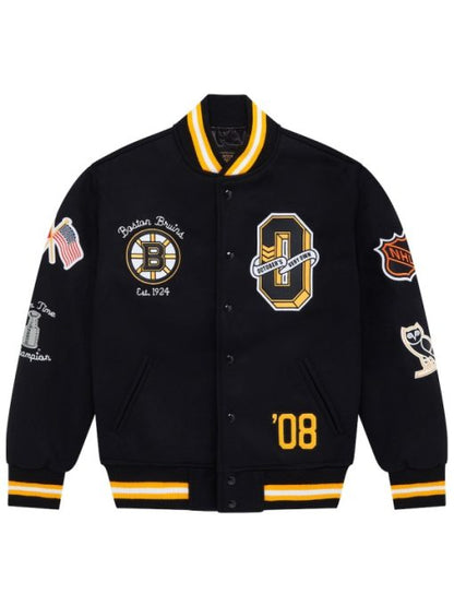 OVO Boston Bruins Varsity Jacket