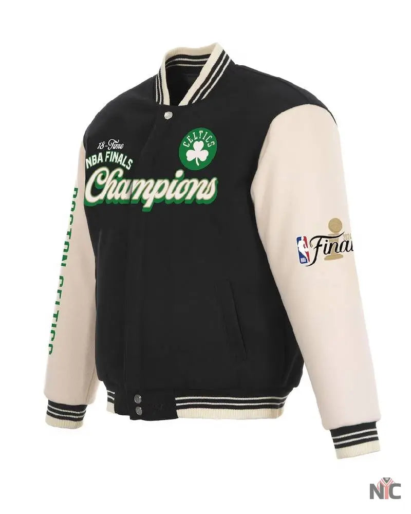 Boston Celtics 2024 NBA Finals Champions Jacket Clanton Jacket