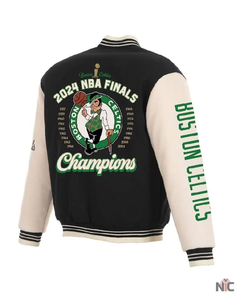 Boston Celtics 2024 NBA Finals Champions Jacket Clanton Jacket