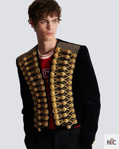 Brandenburg Jacket With Embroidery Clanton Jacket