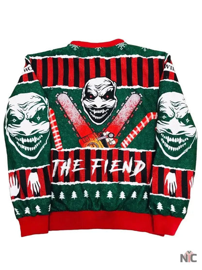 Bray Wyatt Christmas Sweater Clanton Jacket