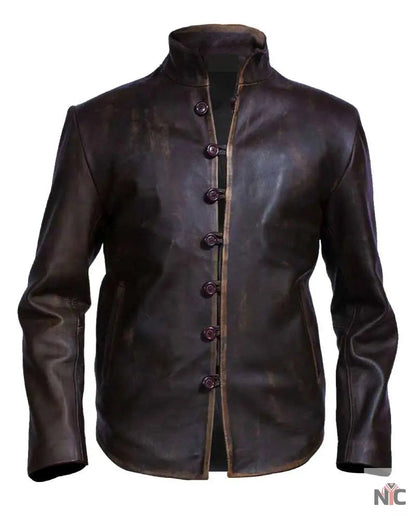 Brent Biker Leather Jacket Clanton Jacket