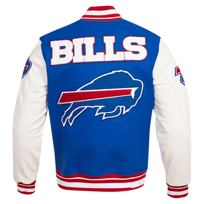 Buffalo Bills Mash Up Wool Varsity Jacket