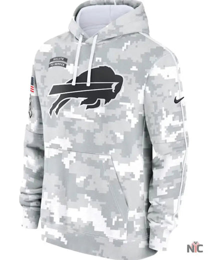 Buffalo Bills Salute To Service Camo 2024 Hoodie Clanton Jacket