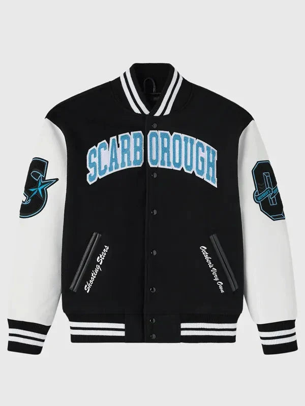 CEBL Scarborough Shooting Stars Varsity Jacket Clanton Jacket
