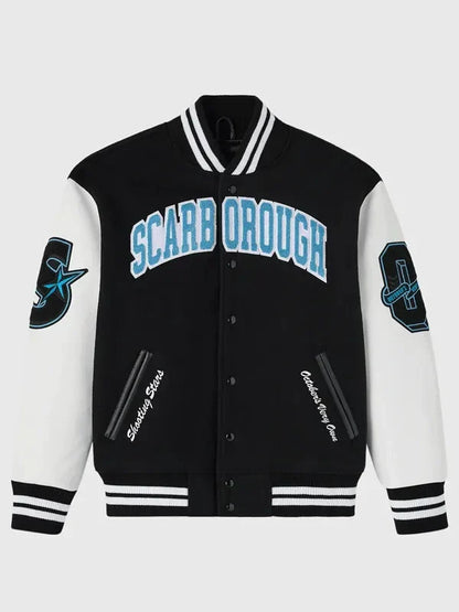 CEBL Scarborough Shooting Stars Varsity Jacket Clanton Jacket
