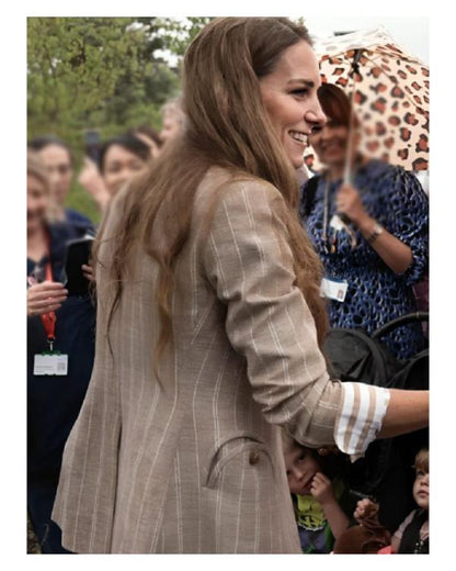 Catherine Middleton RHS Wellbeing Garden Striped Blazer - view 3