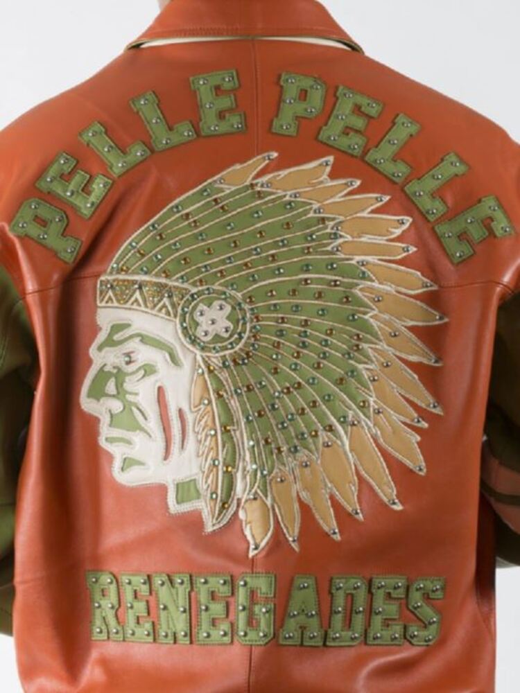 Pelle Pelle Chief Keef Leather Jacket - back view