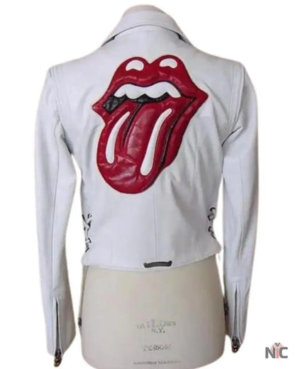 Chrome Hearts Limited Edition Rolling Stones Leather Jacket Clanton Jacket