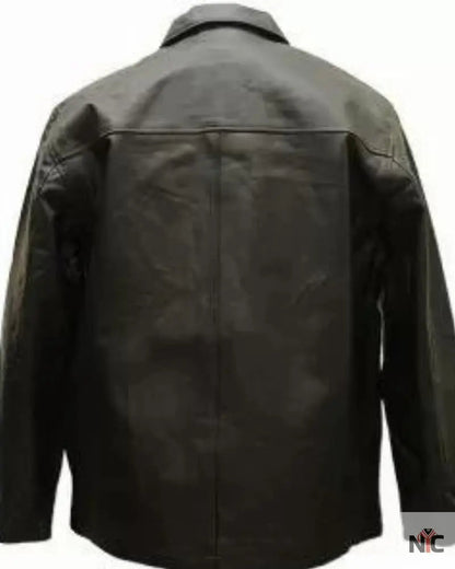 Ciro Citterio Dockside Leather Jacket Clanton Jacket