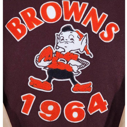 Cleveland Browns 1964 Varsity Jacket - side view