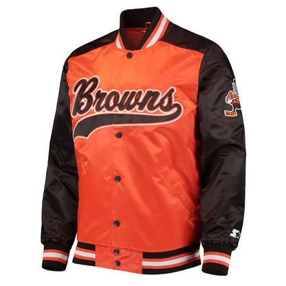 Cleveland Browns The Tradition II Satin Jacket
