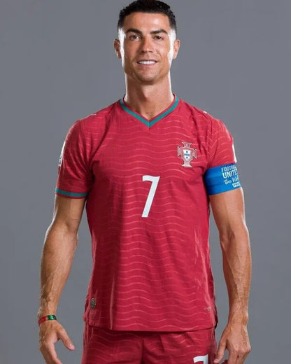 Cristiano Ronaldo FIFA World Cup 2026 Portugal Portraits Red T-Shirt