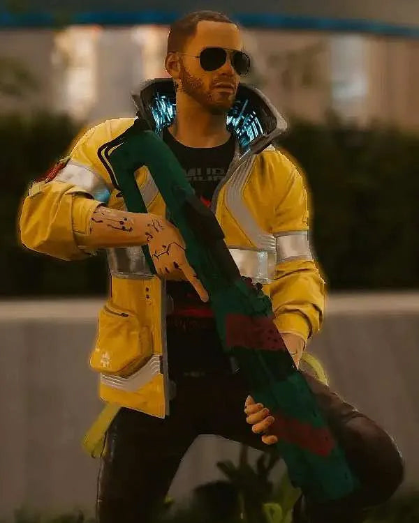 Cyberpunk 2077 Edgerunners Yellow Jacket
