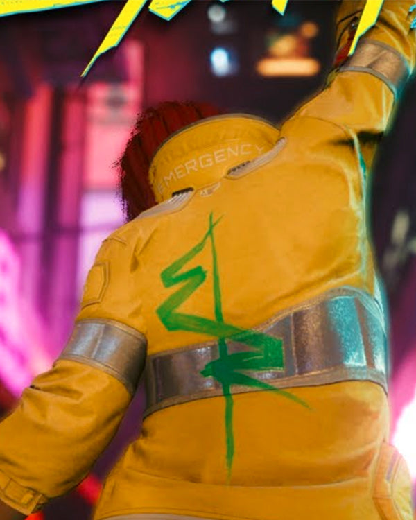 Cyberpunk 2077 Edgerunners Yellow Jacket - view 7