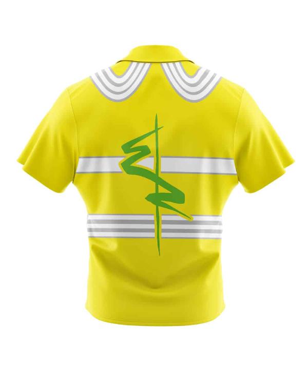 Cyberpunk Edgerunners 2026 Yellow Hawaiian Shirt - view 2