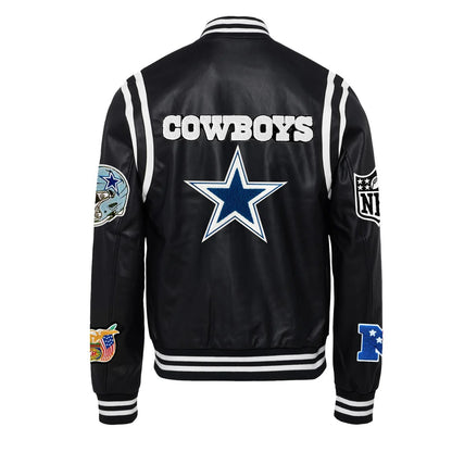 Dallas Cowboys Vegan Leather Jacket