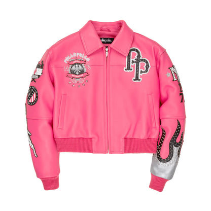 World Famous Pelle Pelle Women's Pink Jacket