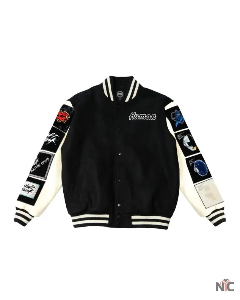 Daft Punk Letterman Unisex Jacket Clanton Jacket