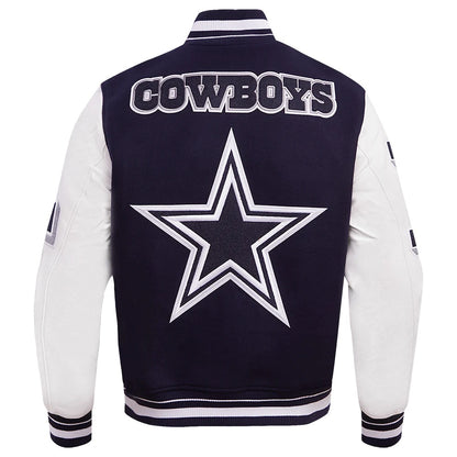 Dallas Cowboys Mashup Varsity Jacket - side view