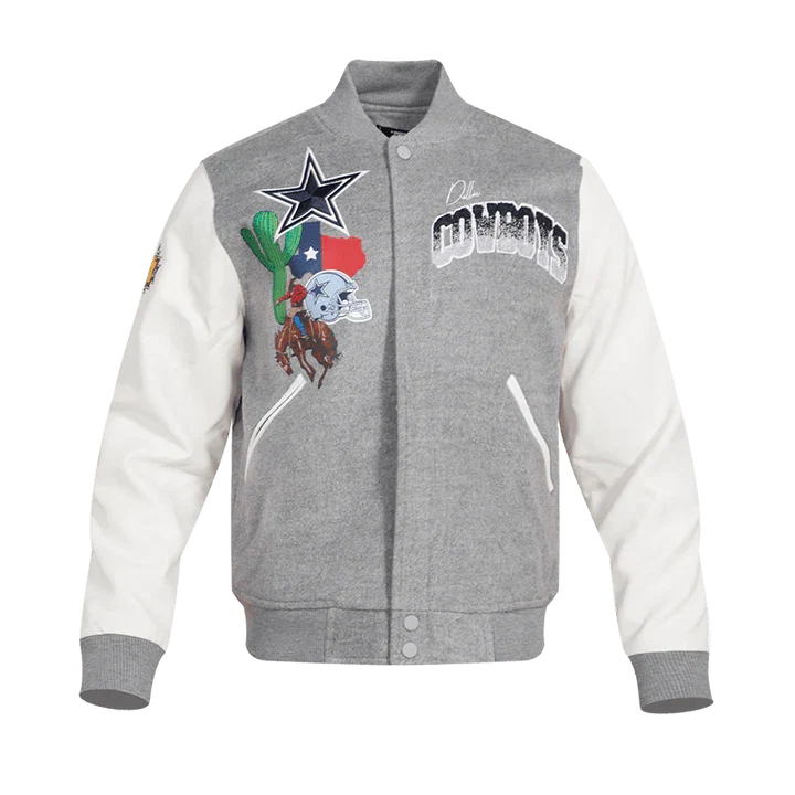 Dallas Cowboys Home Town Wool Varsity Jacket