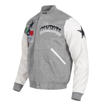 Dallas Cowboys Home Town Wool Varsity Jacket