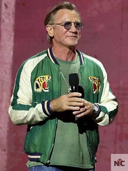 Daniel Craig Tudum 2025 Bomber Jacket Clanton Jacket