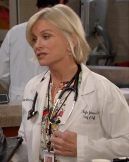 Days of Our Lives 2026 Mary Beth Evans Floral Cardigan