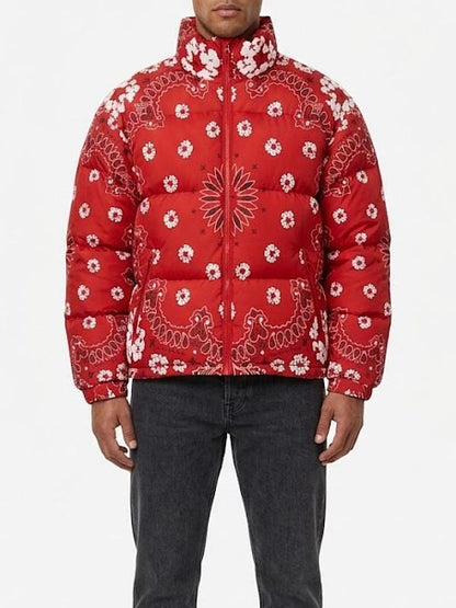 Denim Tears Unveils FW26 Red Puffer Jacket