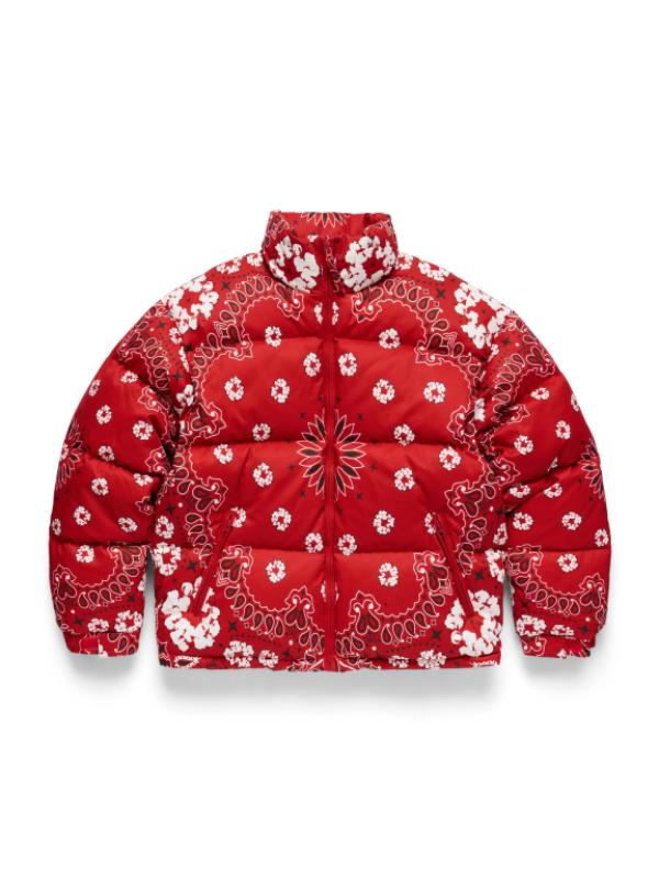 Denim Tears Unveils FW26 Red Puffer Jacket