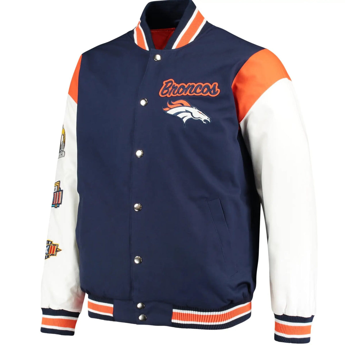 Denver Broncos Super Bowl Champions Jacket - back view