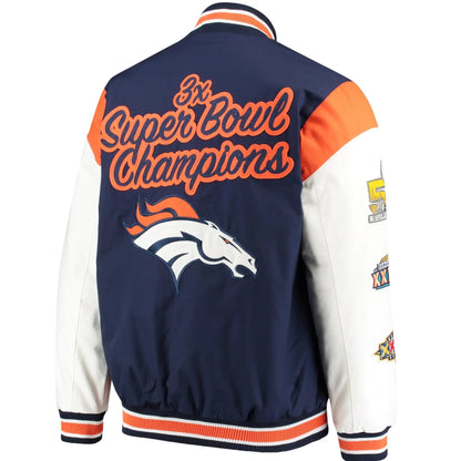 Denver Broncos Super Bowl Champions Jacket - side view