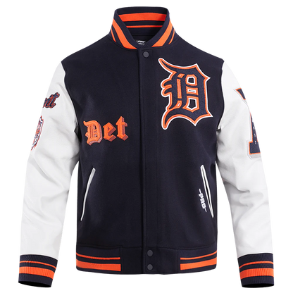 Detroit Tigers Old English Wool Varsity Jacket