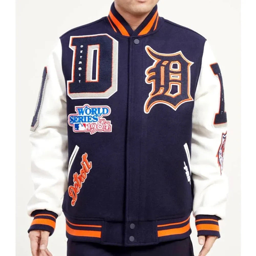 Detroit Tigers Mash Up Varsity Jacket
