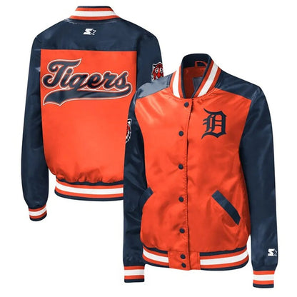Detroit Tigers The Legend Satin Jacket