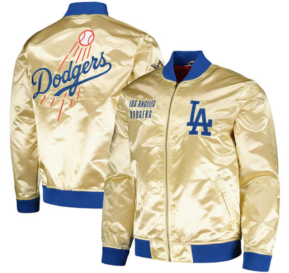 Dodgers Satin Bomber Jacket
