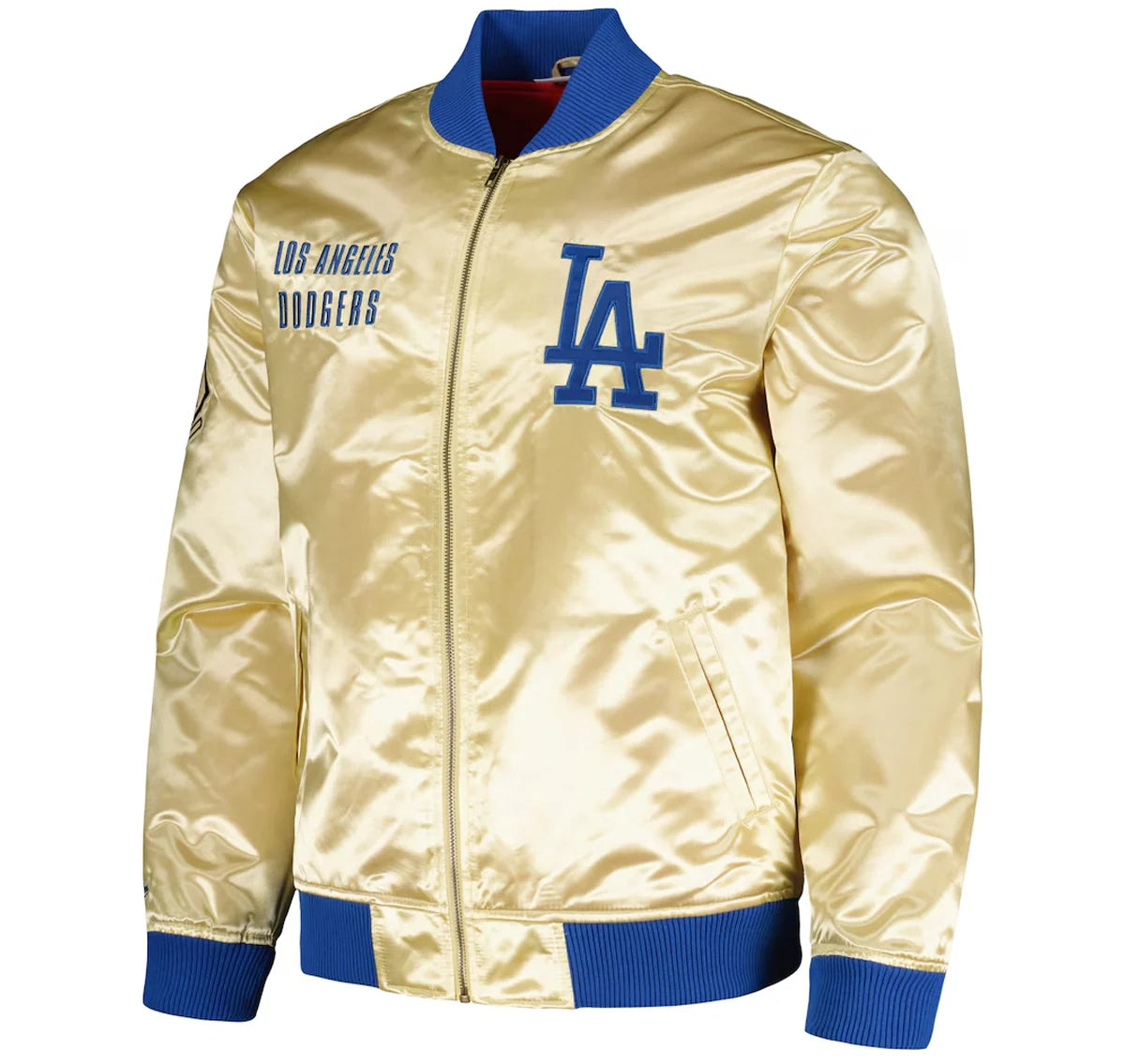 Dodgers Satin Bomber Jacket