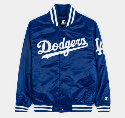 Dodgers Satin Bomber Jacket