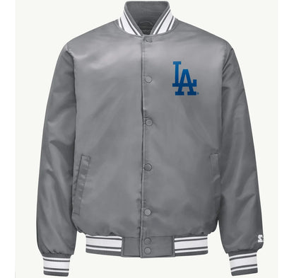 Dodgers Satin Bomber Jacket