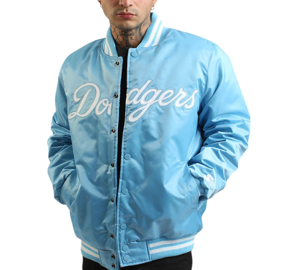 Dodgers Satin Bomber Jacket