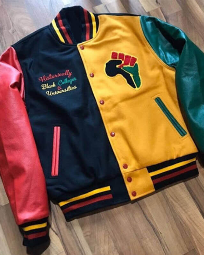 Donovan Mitchell HBCU Pride Jacket - back view