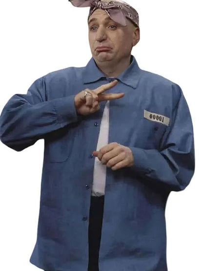 Dr Evil Prison Costume Shirt