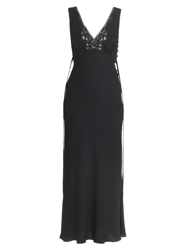 Dutton Ranch 2026 Beth Dutton Black Lace Detail Dress