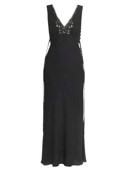Dutton Ranch 2026 Beth Dutton Black Lace Detail Dress