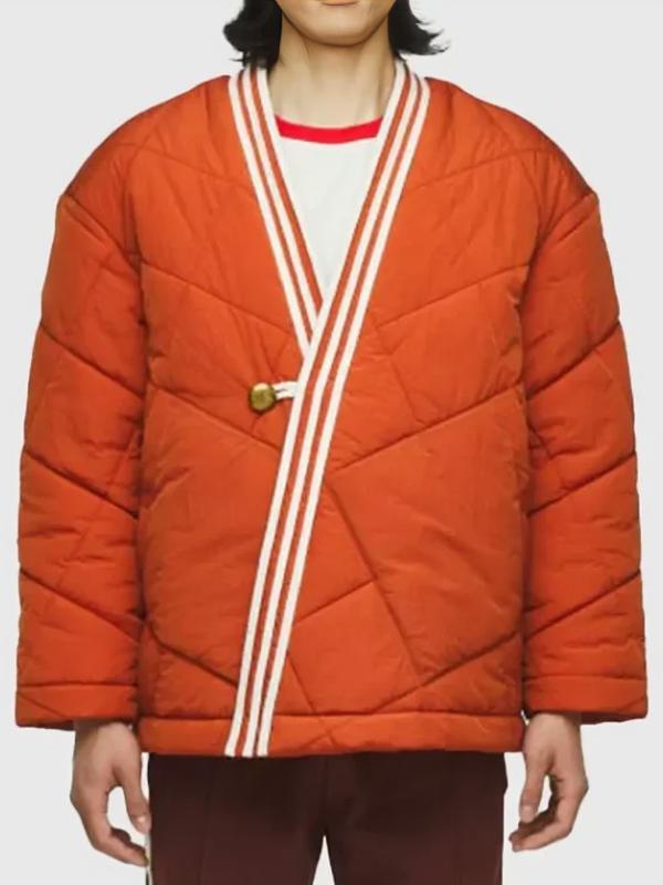 Edison Chen Clot Orange Wrap Jacket