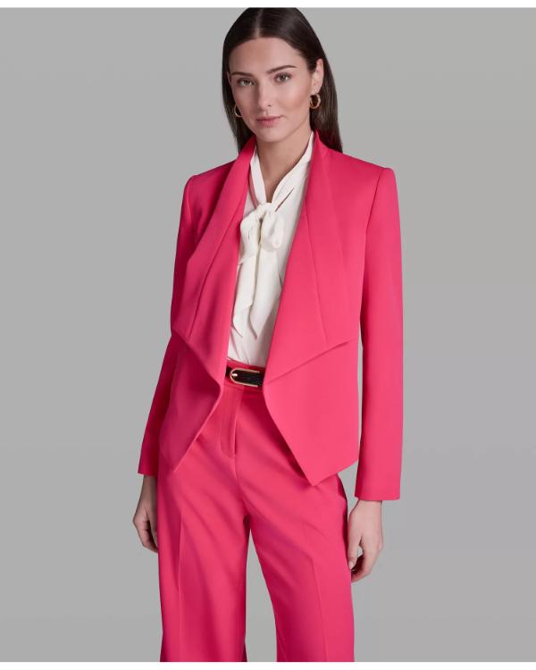 Elsbeth S04 Carrie Preston Pink Front Open Blazer - view 2