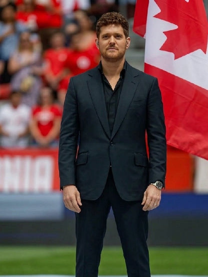 FIFA World Cup 2026 Michael Bublé Black Blazer