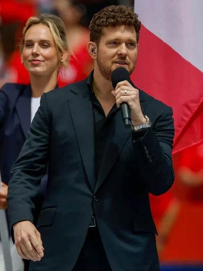 FIFA World Cup 2026 Michael Bublé Black Blazer
