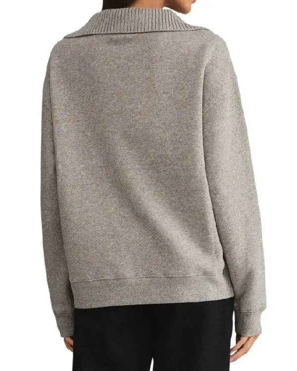 Fixer to Fabulous S07 Jenny Marrs Grey Half Zip Sweatshirt