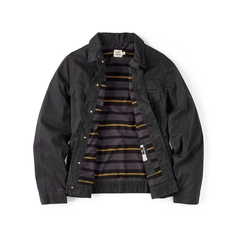 Flint And Tinder Waxed Trucker Jacket